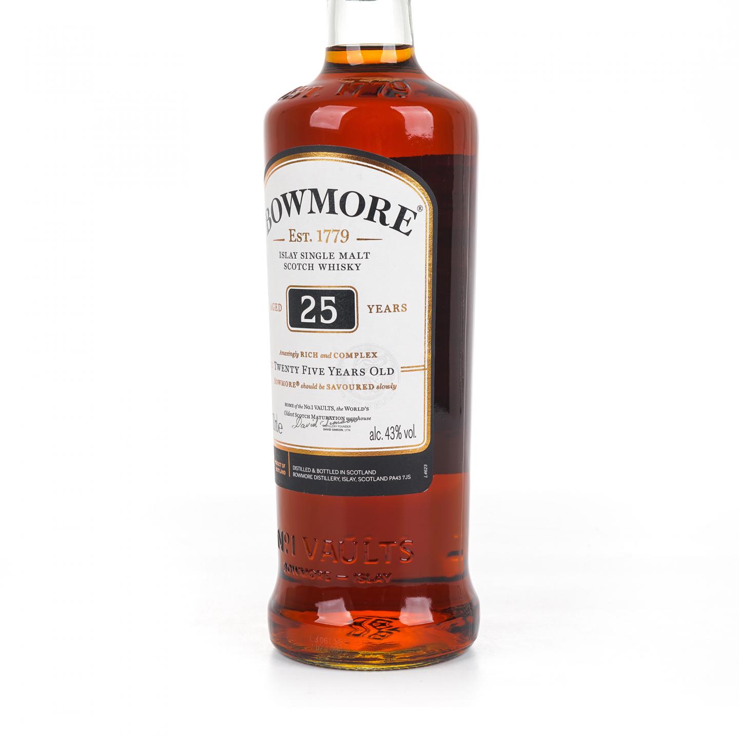 Bowmore 波摩 25年 单麦 700ml