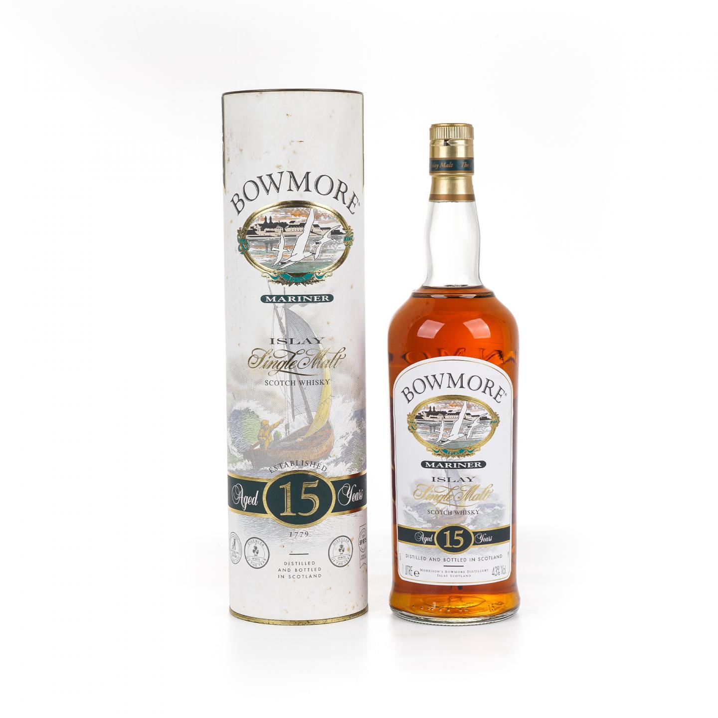 Bowmore 波摩 15年 Mariner 海鸥标 1升装