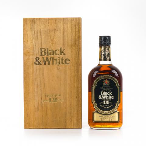 黑白狗 12年 调和 日本市场