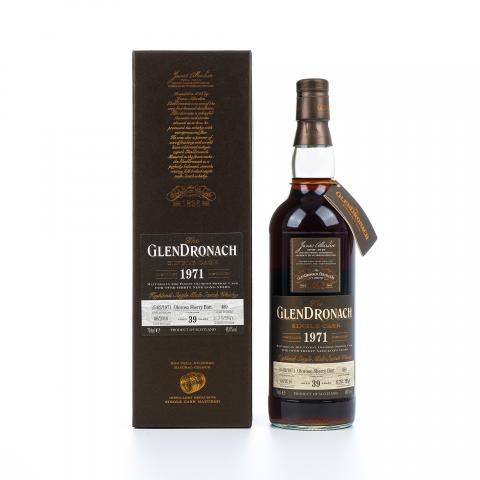 Glendronach 格兰多纳 39年 1971-2010 雪莉单桶#489