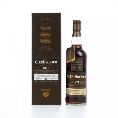 Glendronach 格兰多纳 40年 1971-2011 雪莉单桶#1436 700ml