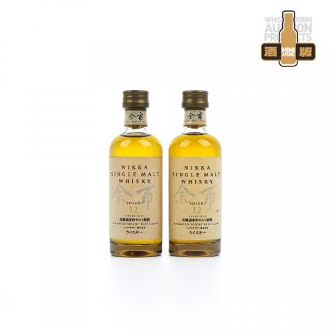 【酒版】北海道余市 12年 单麦 50ml*2瓶组