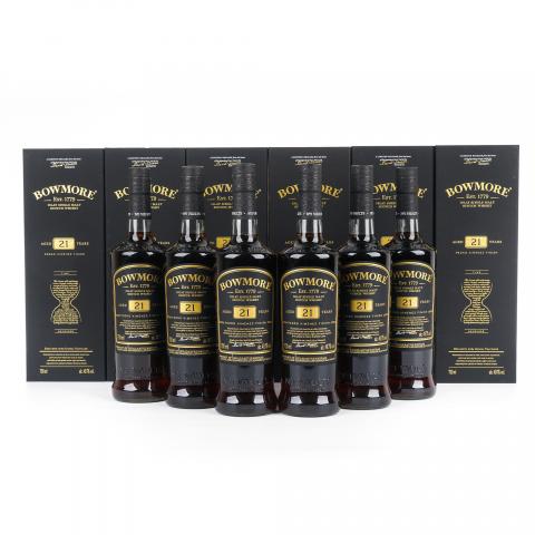 Bowmore 波摩 21年 PX雪莉桶后熟 6支组