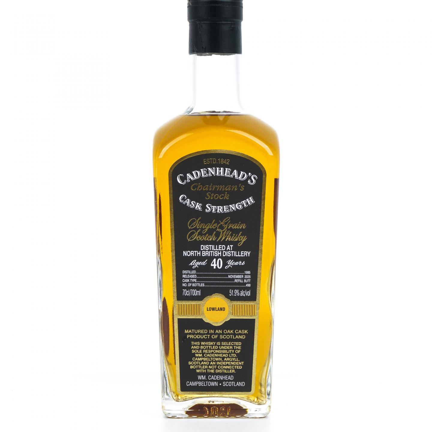 North British 北不列颠 40年 1985-2025 Cadenhead