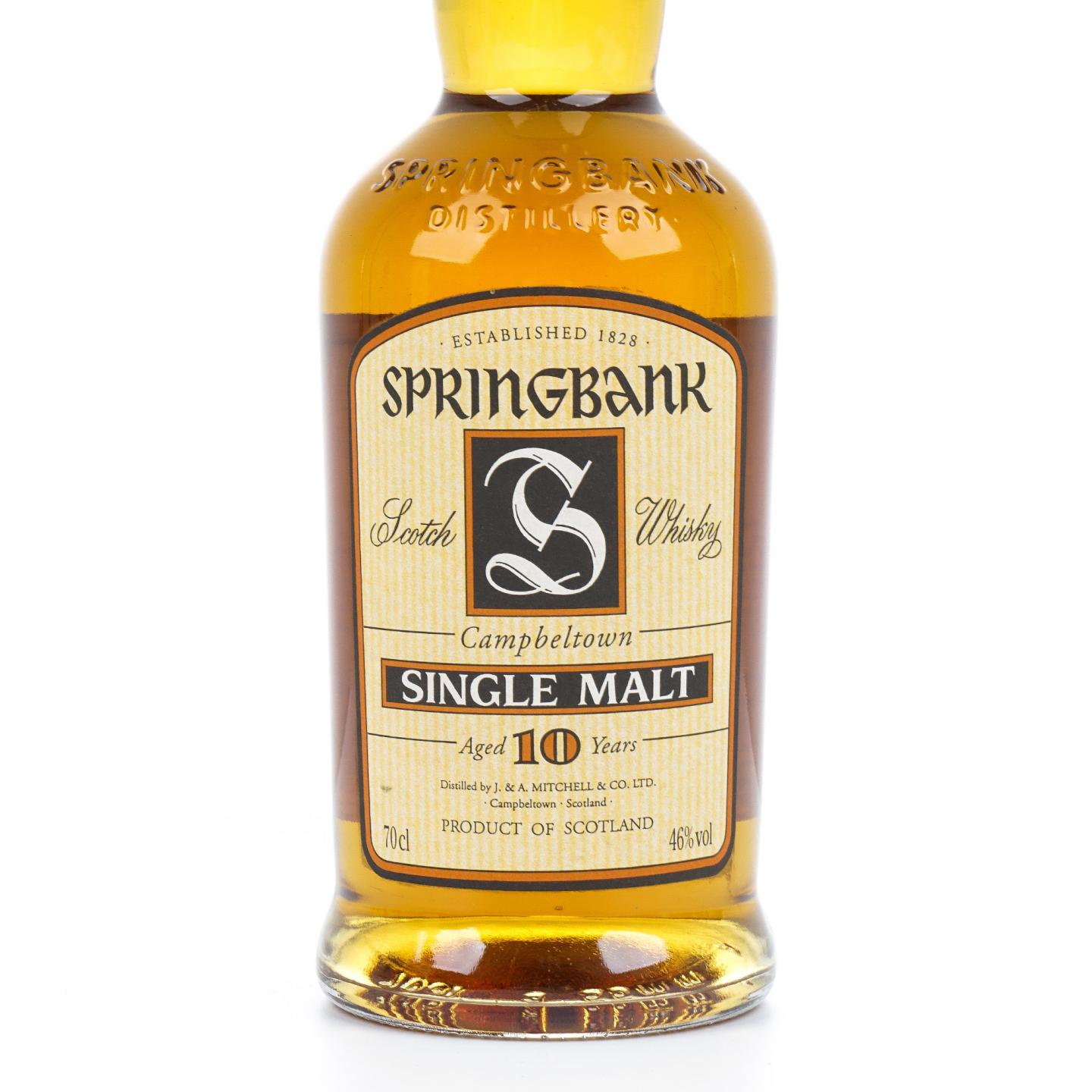 Springbank 云顶 10年 旧版 46%