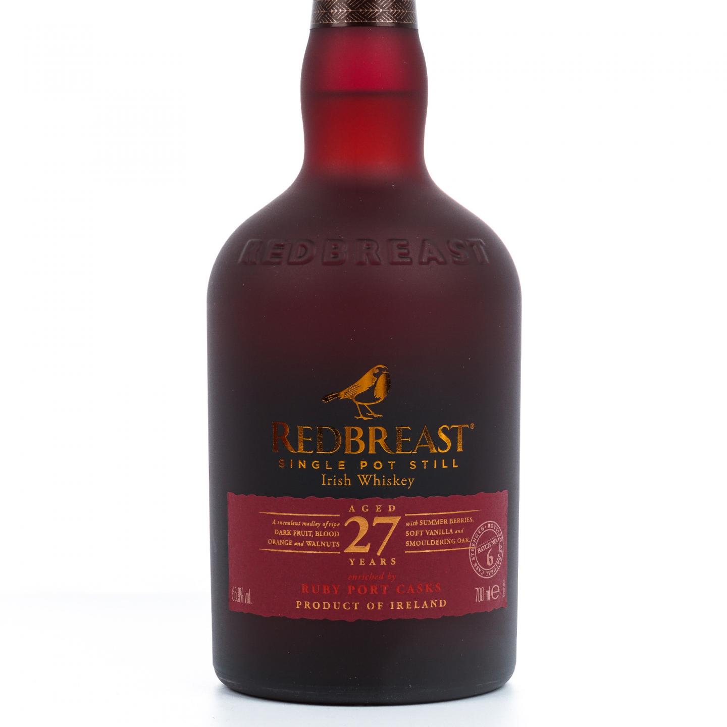 Redbreast 知更鸟 27年 Batch 6