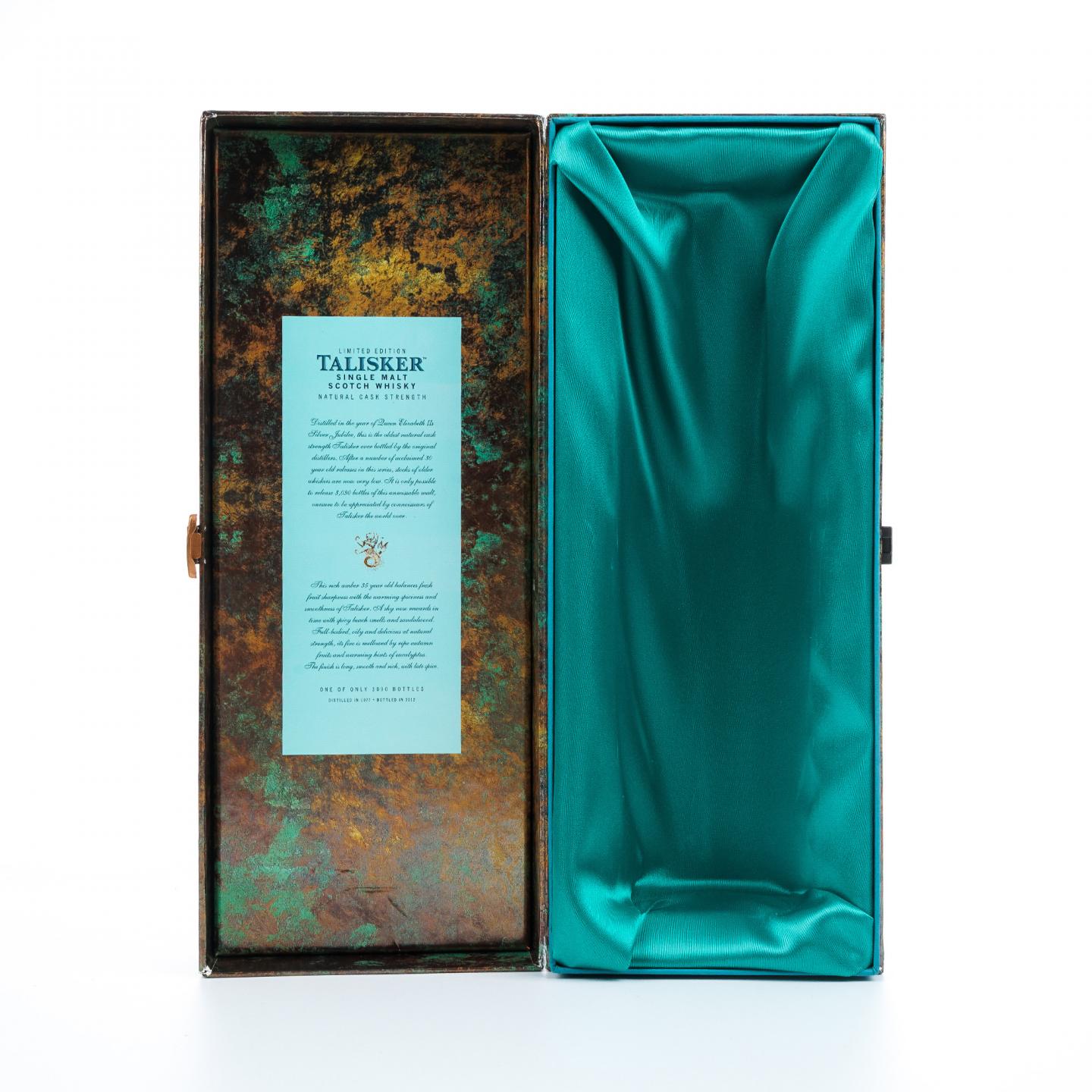 Talisker 泰斯卡 35年 1977-2012 SR 桶强