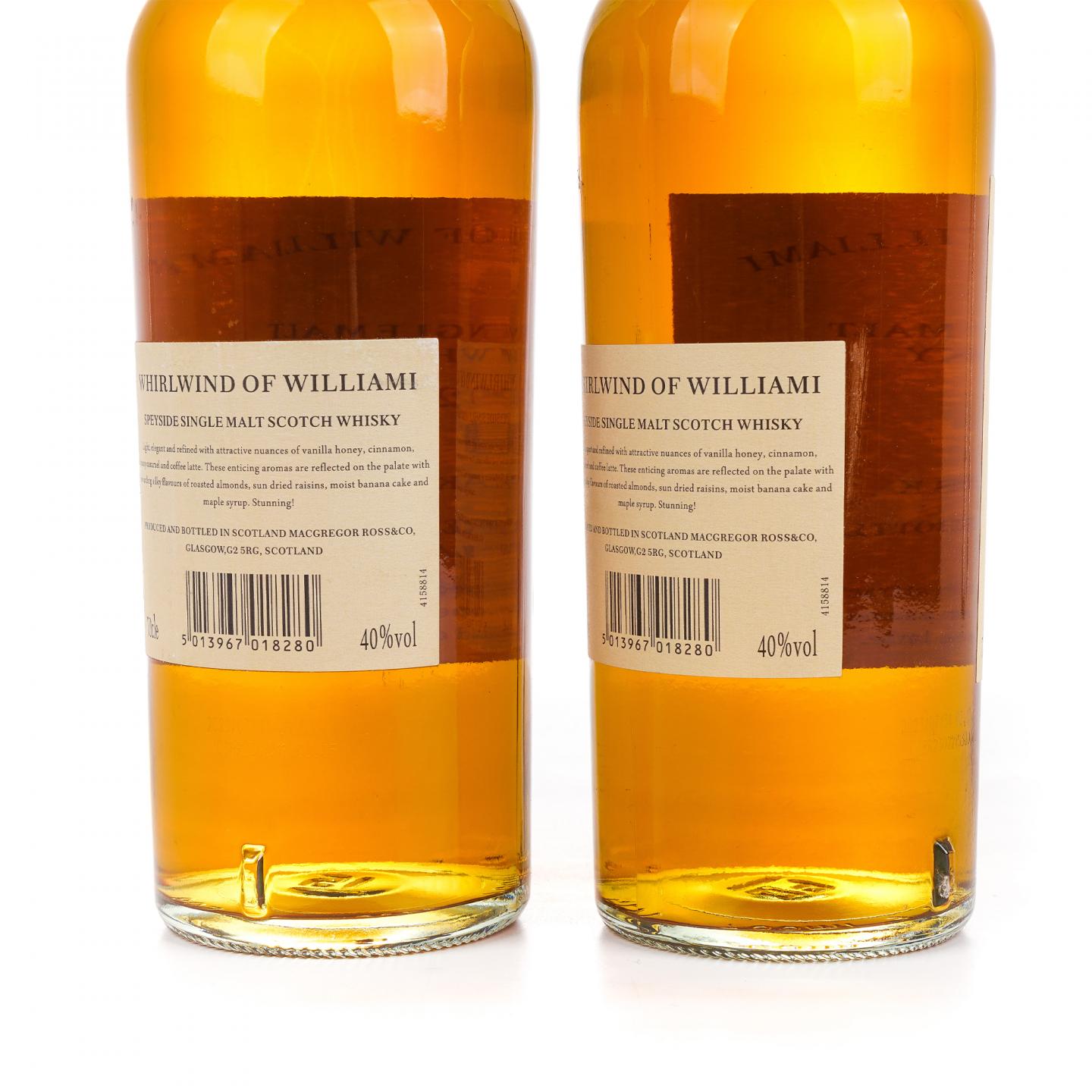 秘密斯佩塞 1992 Whirlwind of Williami 雪莉桶 单麦 2瓶组