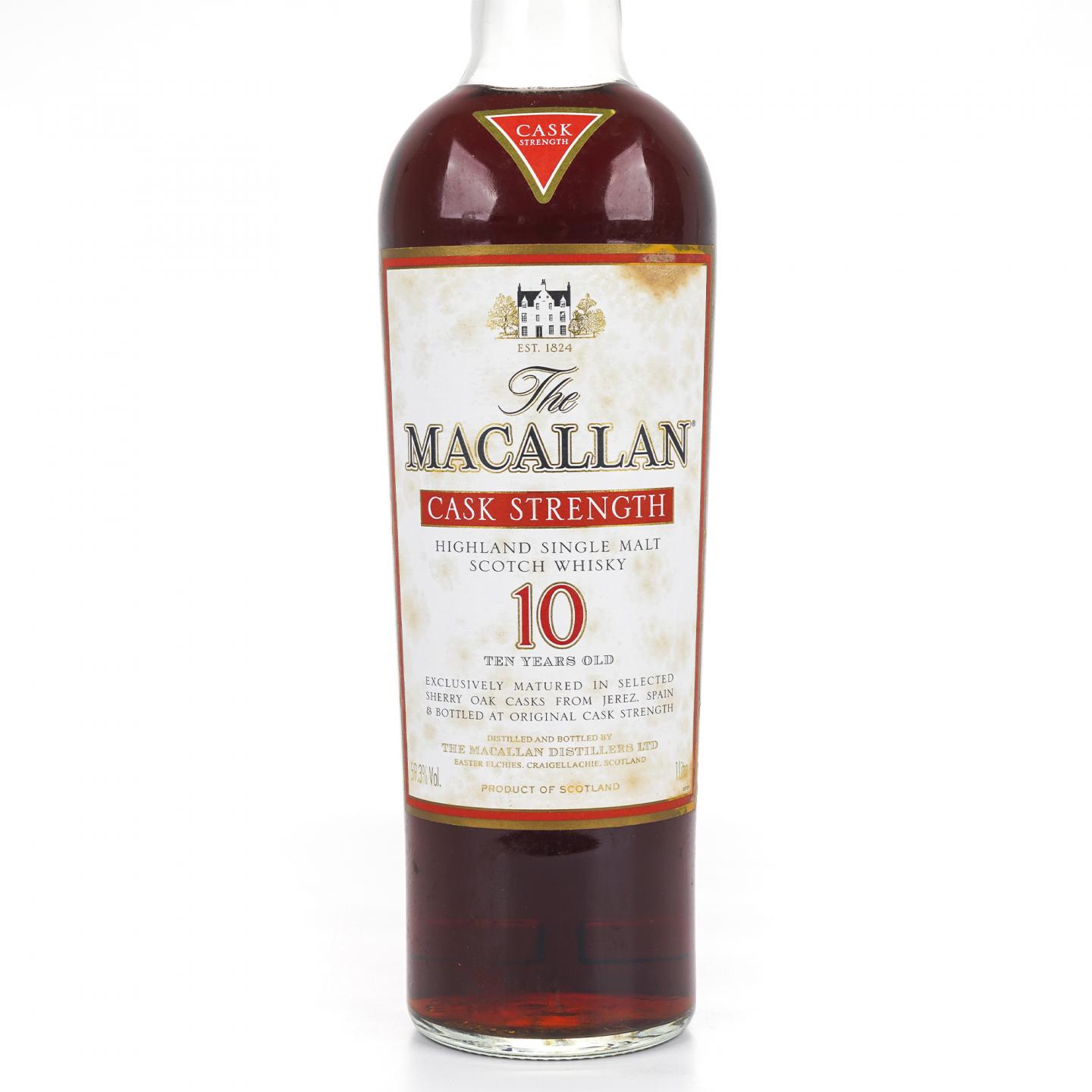 Macallan 麦卡伦 10年 桶强 1升装 59.3%