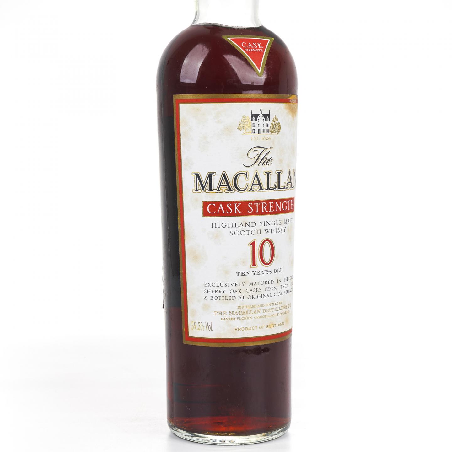 Macallan 麦卡伦 10年 桶强 1升装 59.3%