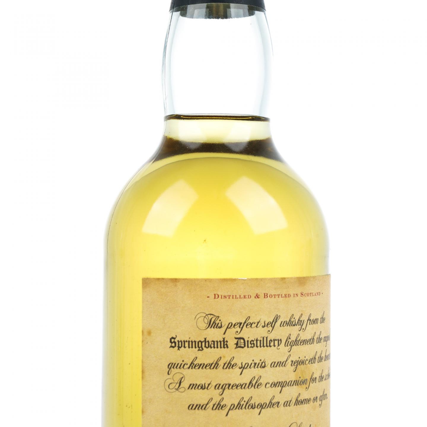 Springbank 云顶 1995 TWEx