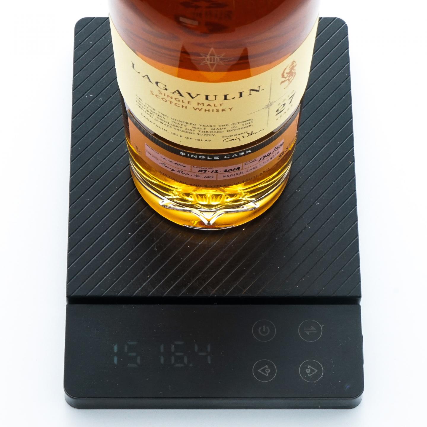 Lagavulin 乐加维林 27年 1991-2018 星星标 雪莉桶#4883