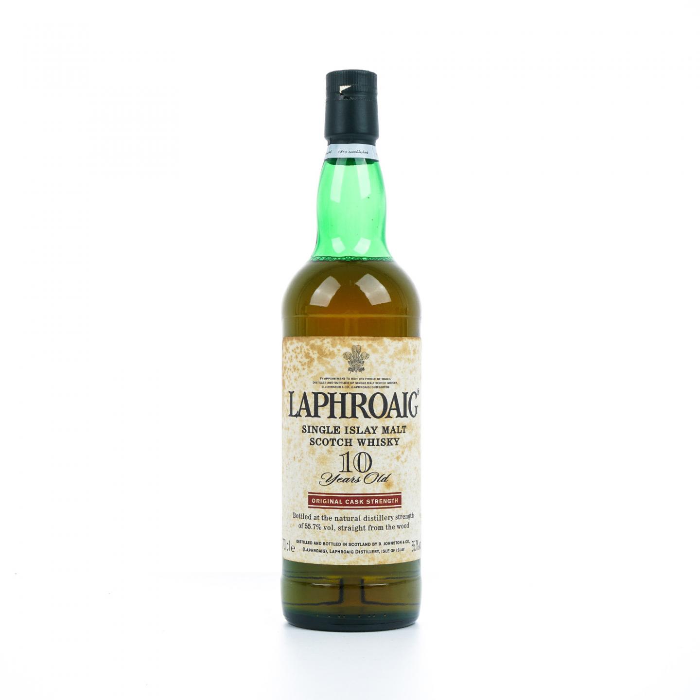 Laphroaig 拉弗格 10年 桶强 小红标 55.7%vol. 700ml