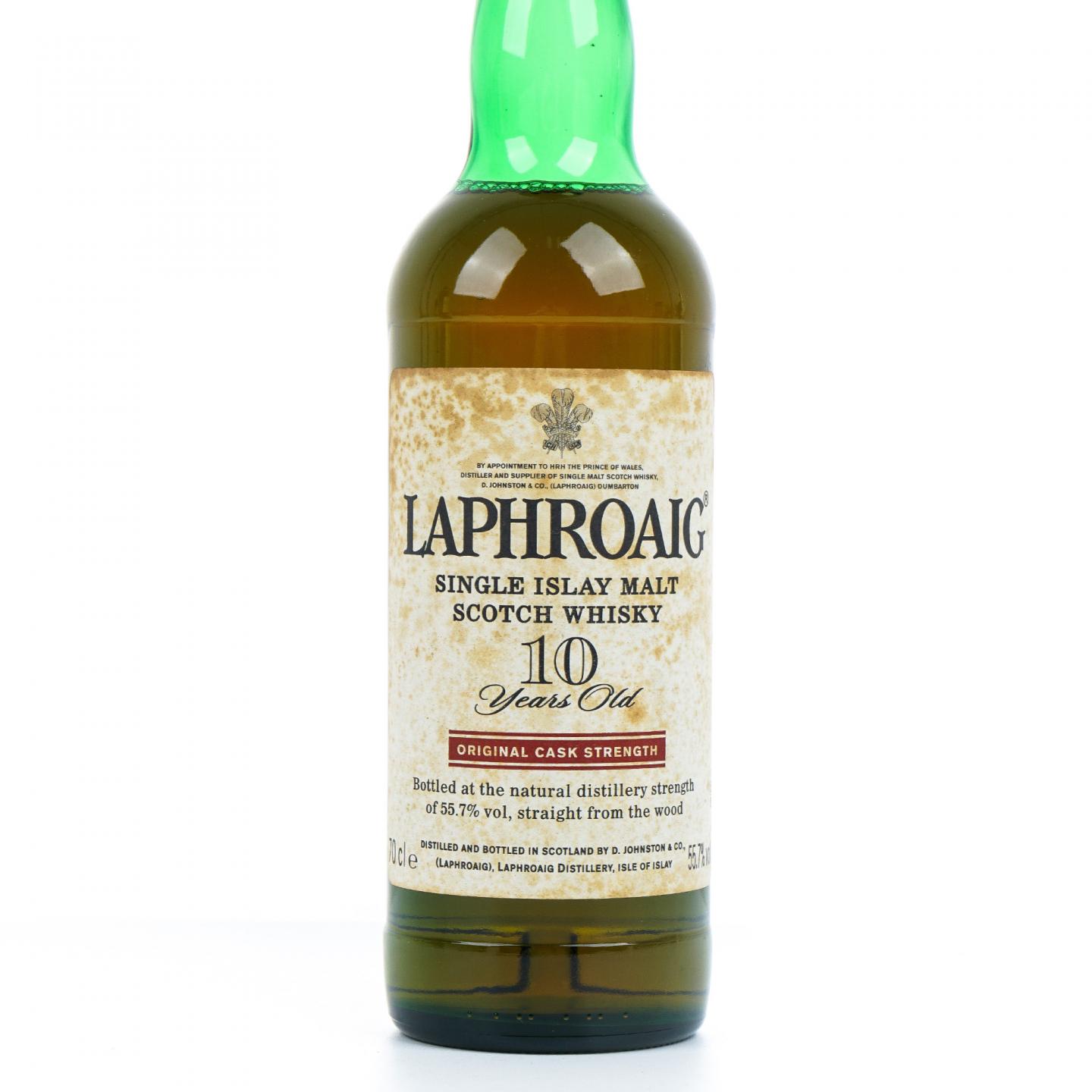 Laphroaig 拉弗格 10年 桶强 小红标 55.7%vol. 700ml