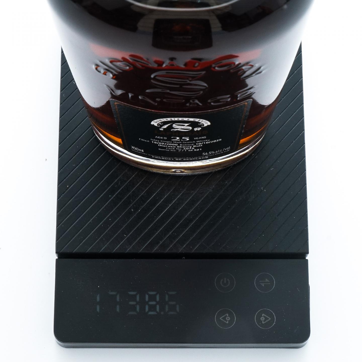 Laphroaig 拉弗格 25年 2000-2025 雪莉桶#4078 SV