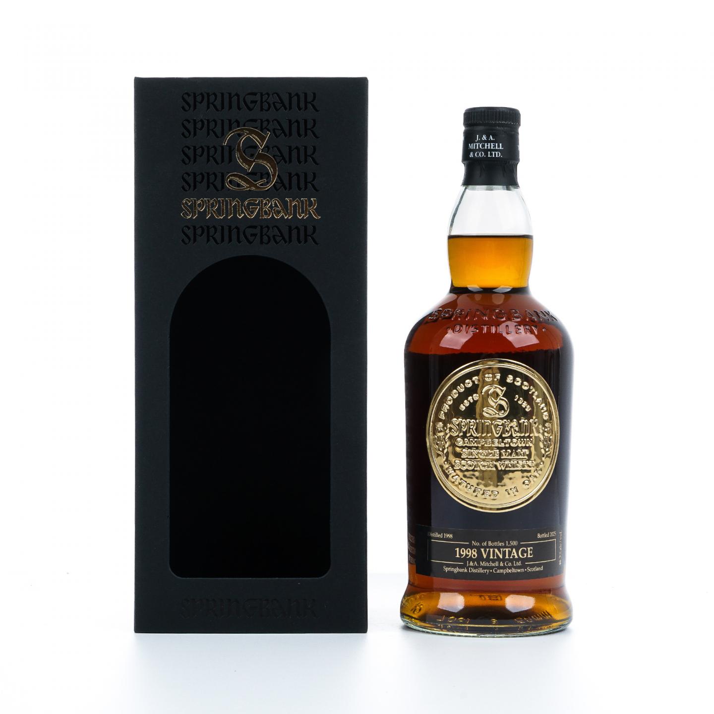 Springbank 云顶 1998-2025 Vintage