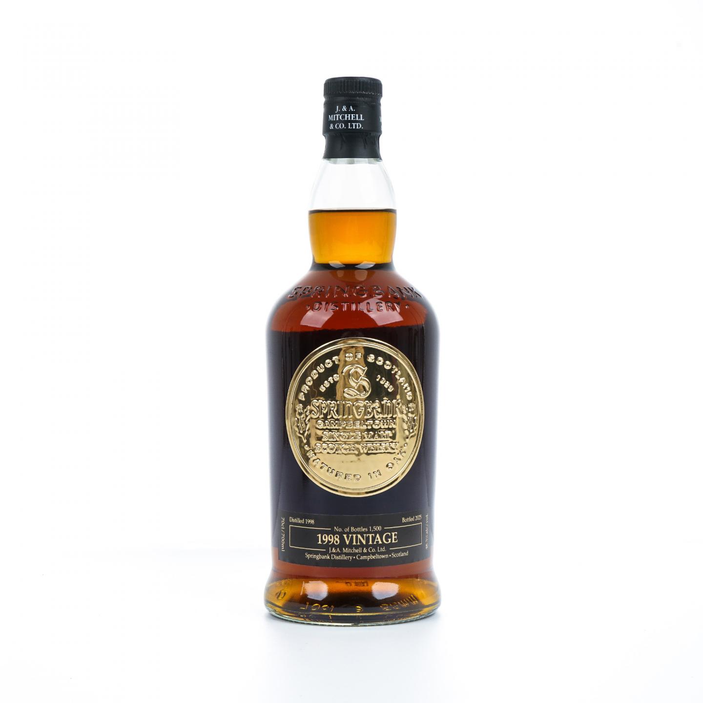 Springbank 云顶 1998-2025 Vintage