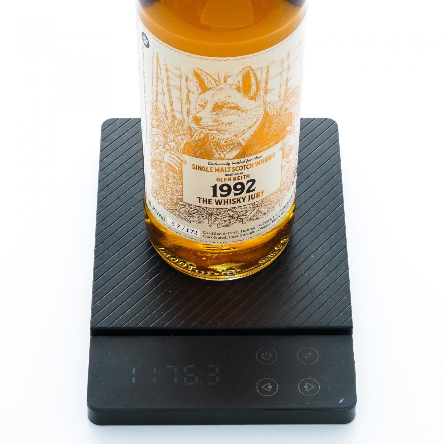 Glen Keith 格兰契斯 1992-2023 雪莉桶 TWJ 桶强