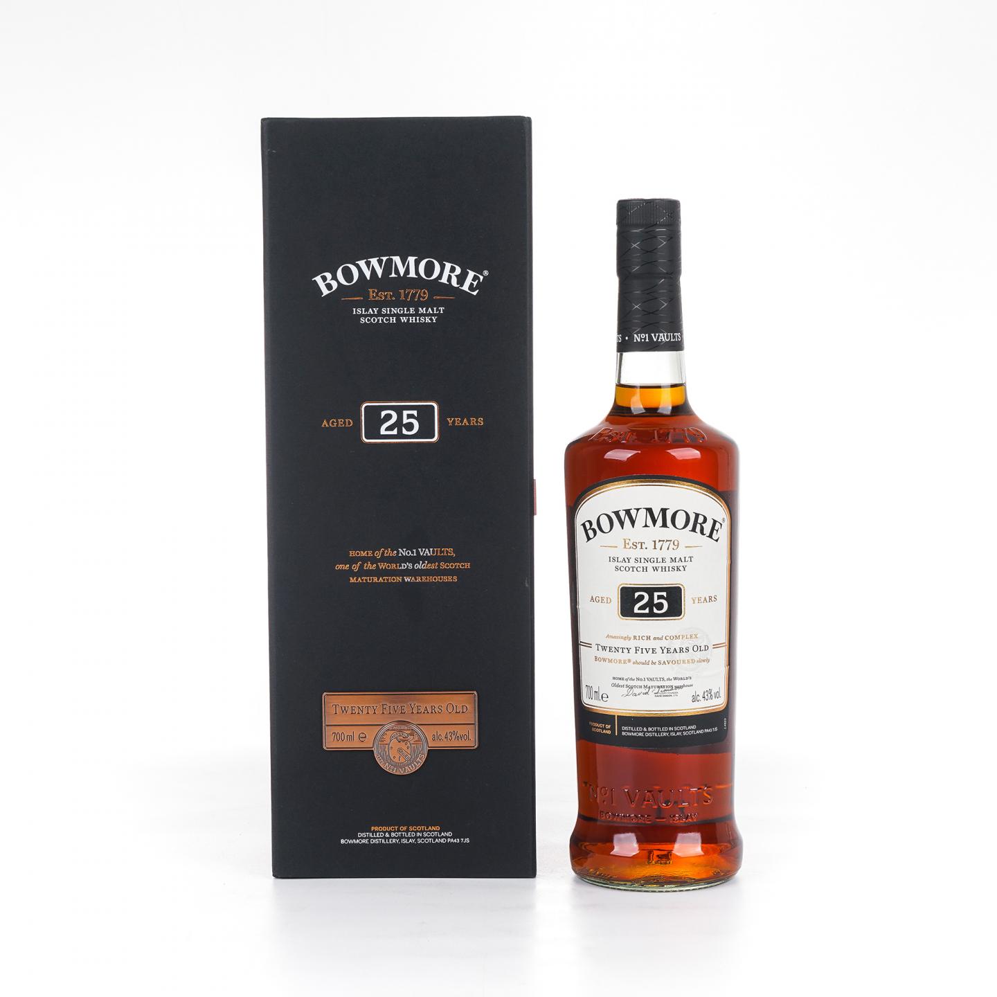 Bowmore 波摩 25年 单麦 43%