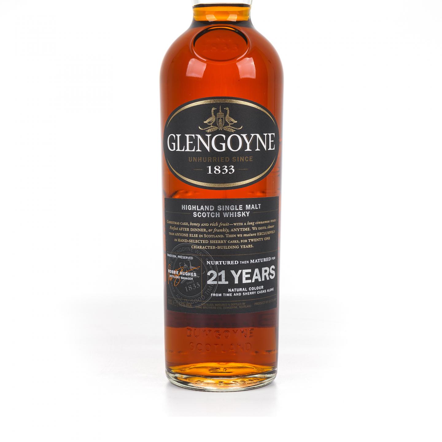 Glengoyne 格兰哥尼 21年 2018 Robbie Hughes 雪莉桶