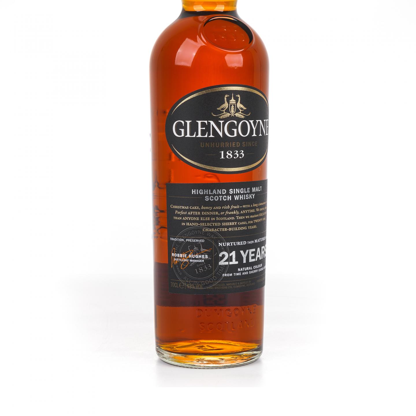 Glengoyne 格兰哥尼 21年 2018 Robbie Hughes 雪莉桶