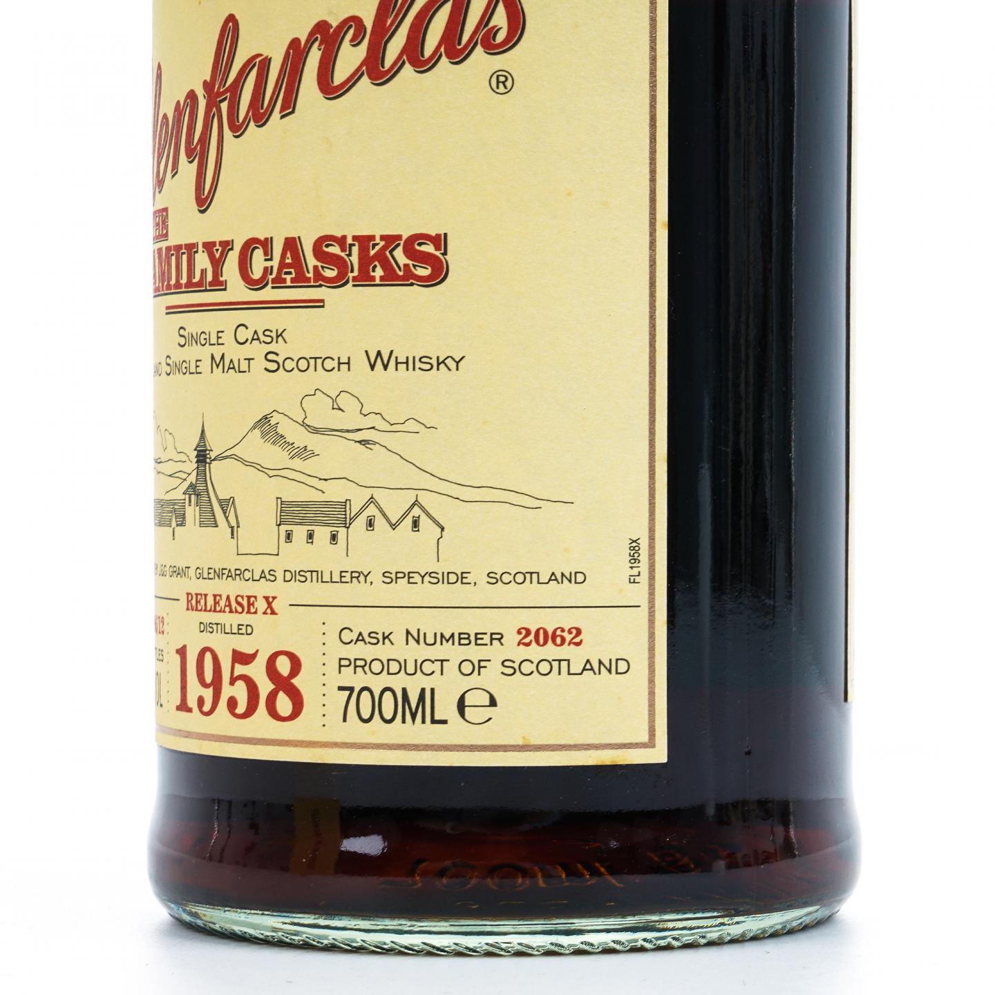 Glenfarclas 格兰花格 1958-2012 家族桶 雪莉单桶#2062