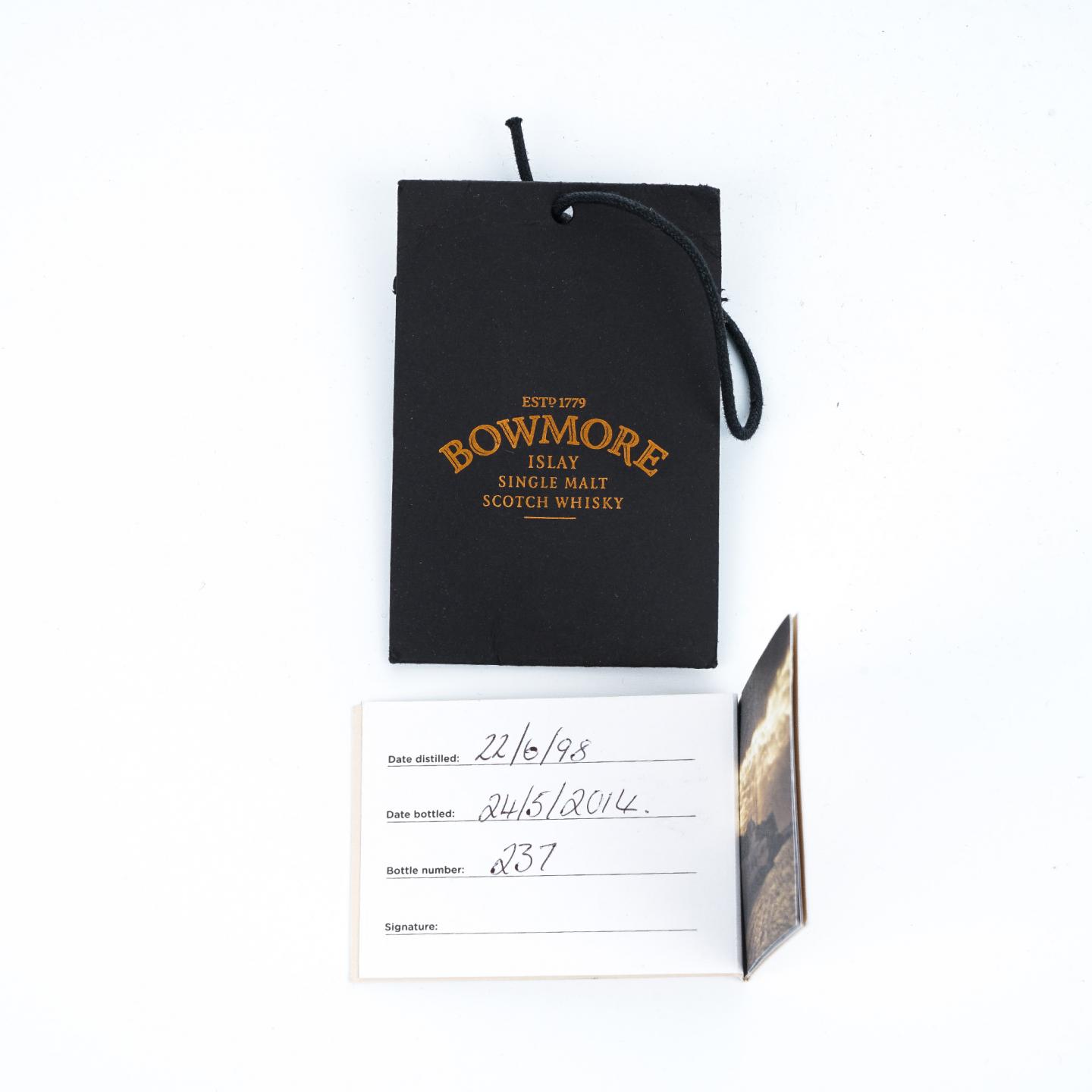 Bowmore 波摩 1998-2014 Hand-Filled 57.1%Vol. 