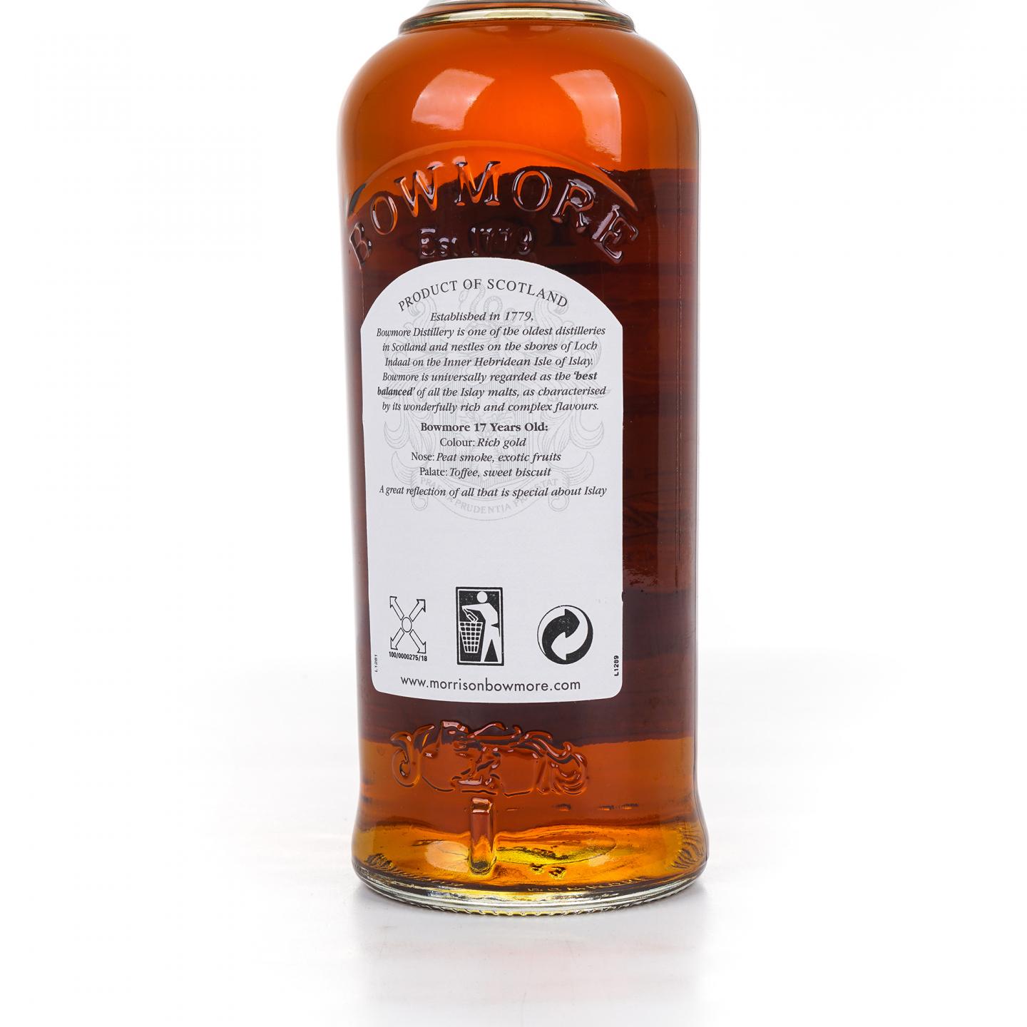 Bowmore 波摩 17年 海鸥标