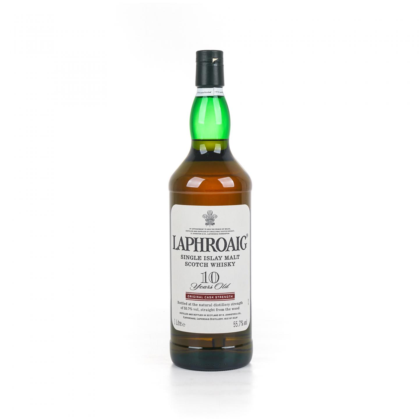 Laphroaig 拉弗格 10年 桶强 小红标 55.7% 1升装