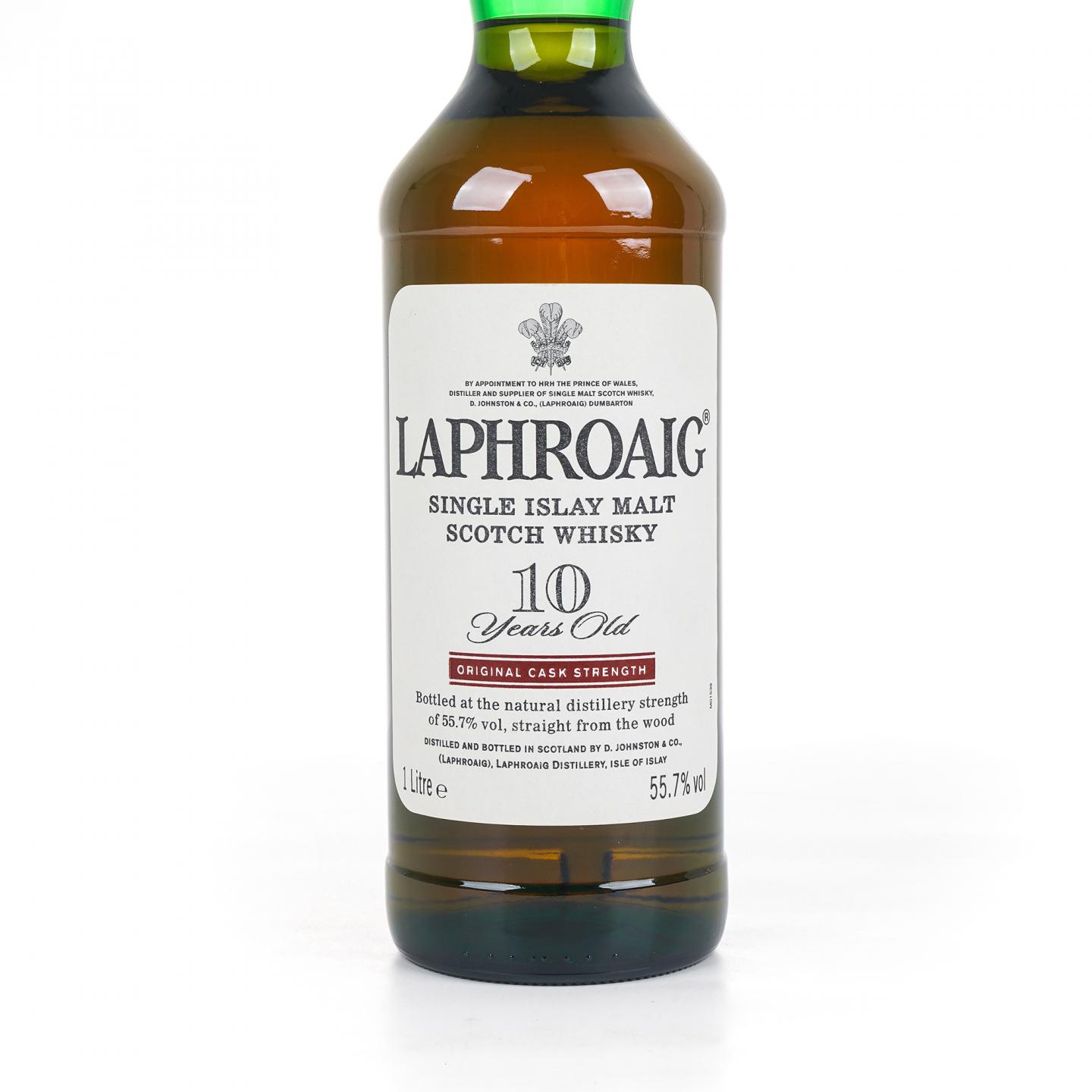 Laphroaig 拉弗格 10年 桶强 小红标 55.7% 1升装