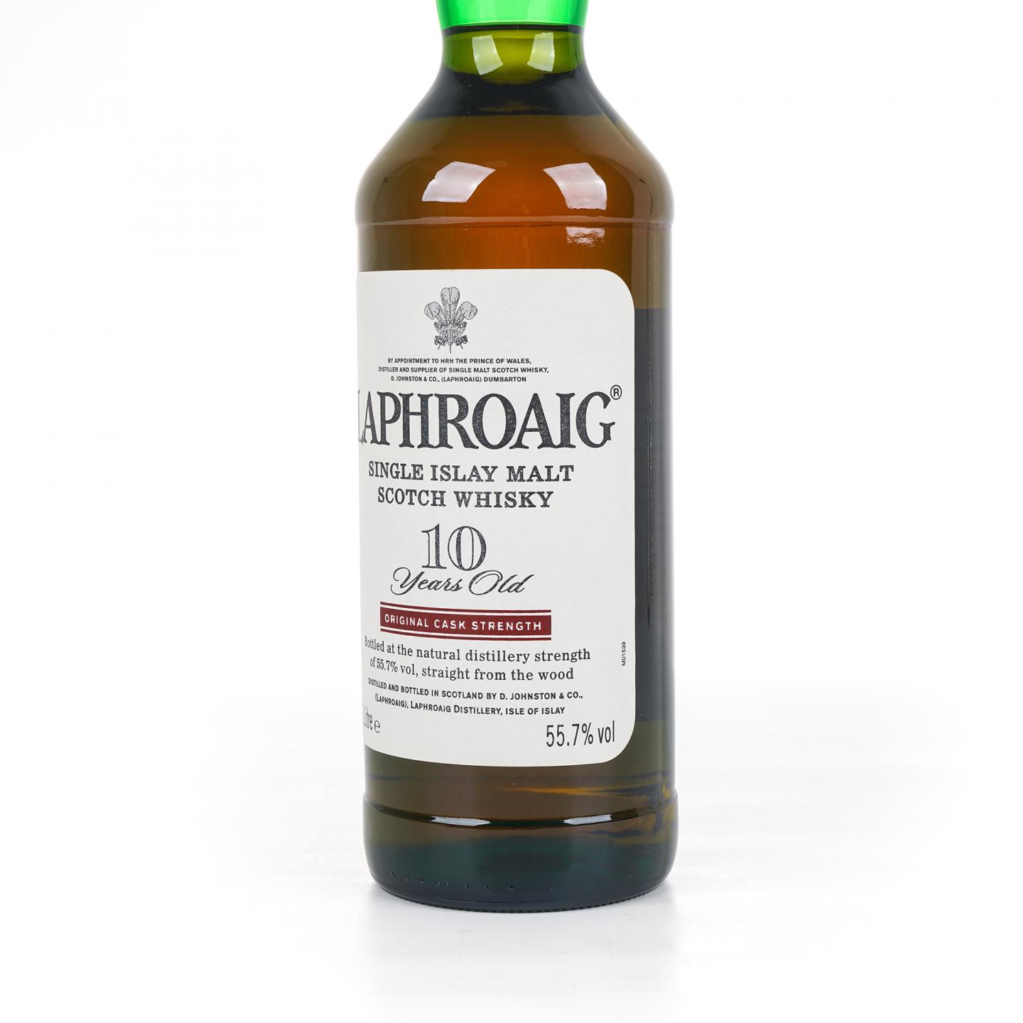 Laphroaig 拉弗格 10年 桶强 小红标 55.7% 1升装