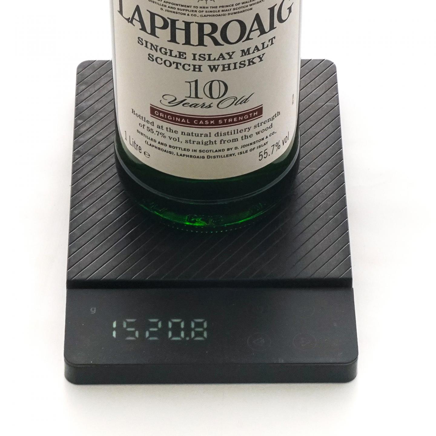Laphroaig 拉弗格 10年 桶强 小红标 55.7% 1升装