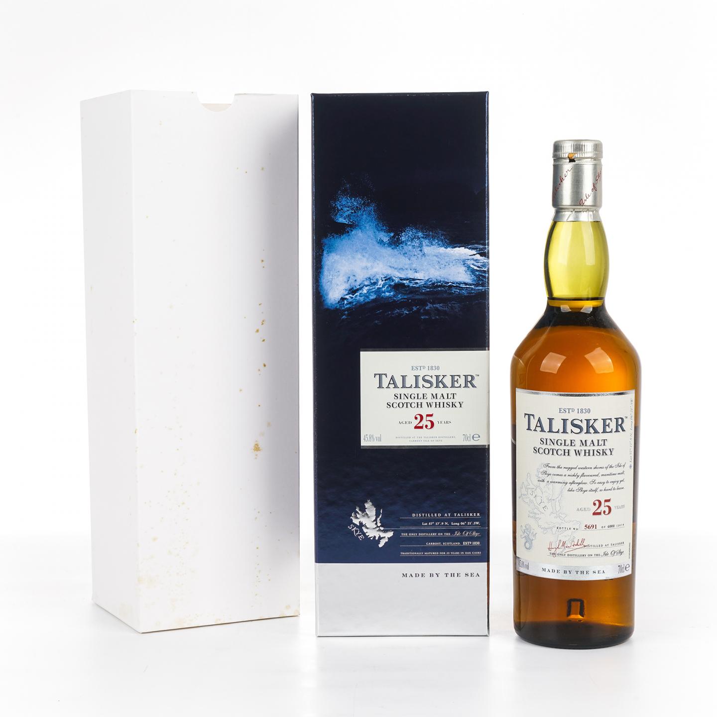 Talisker 泰斯卡 25年 2014版