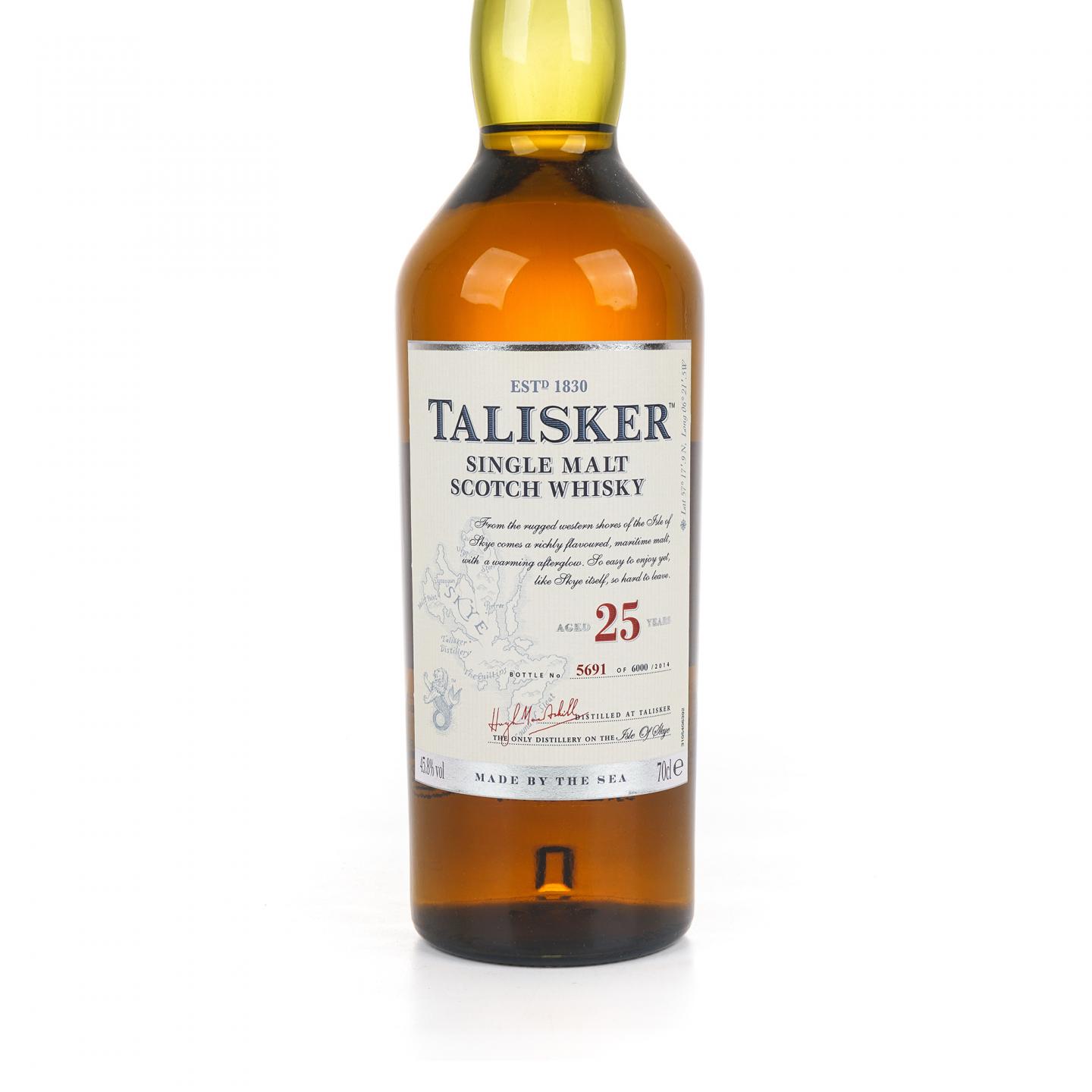 Talisker 泰斯卡 25年 2014版