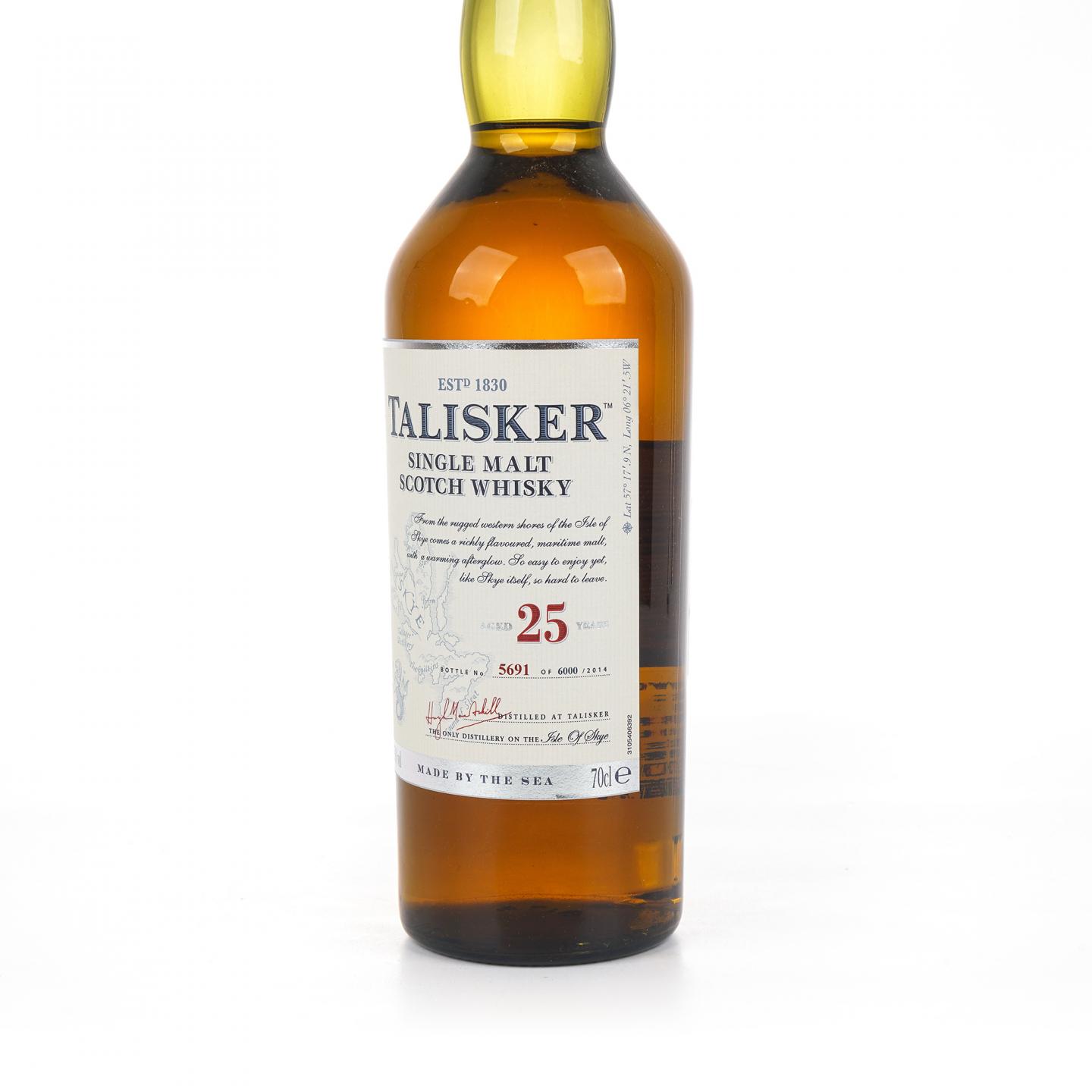 Talisker 泰斯卡 25年 2014版