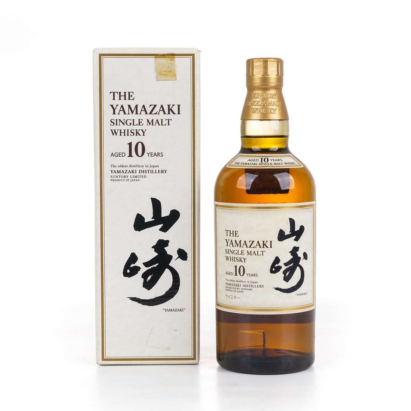 山崎 10年 金花头 Single Malt