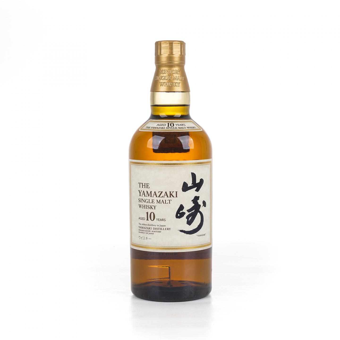 山崎 10年 金花头 Single Malt