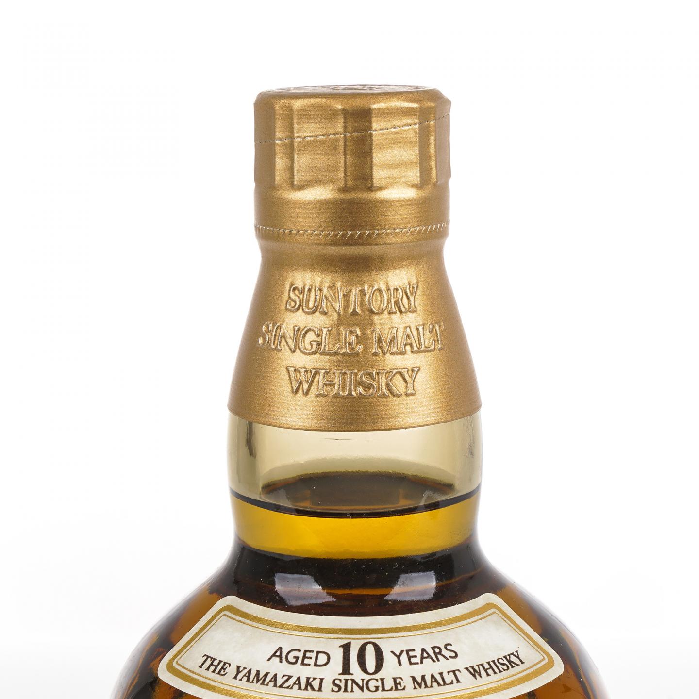 山崎 10年 金花头 Single Malt