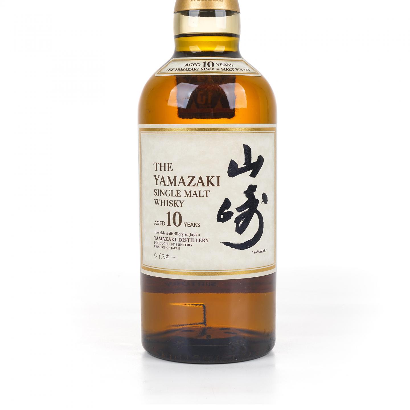 山崎 10年 金花头 Single Malt