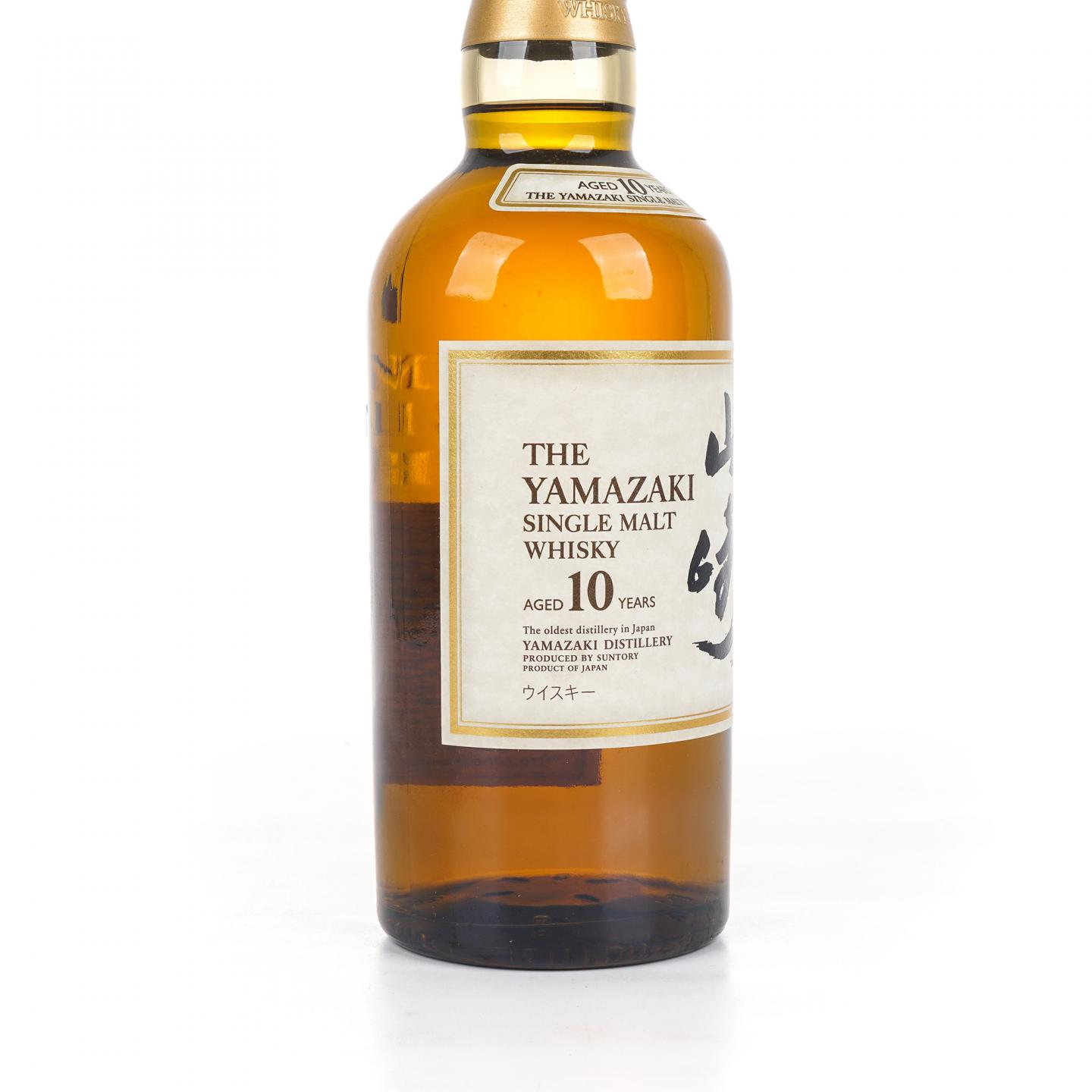 山崎 10年 金花头 Single Malt