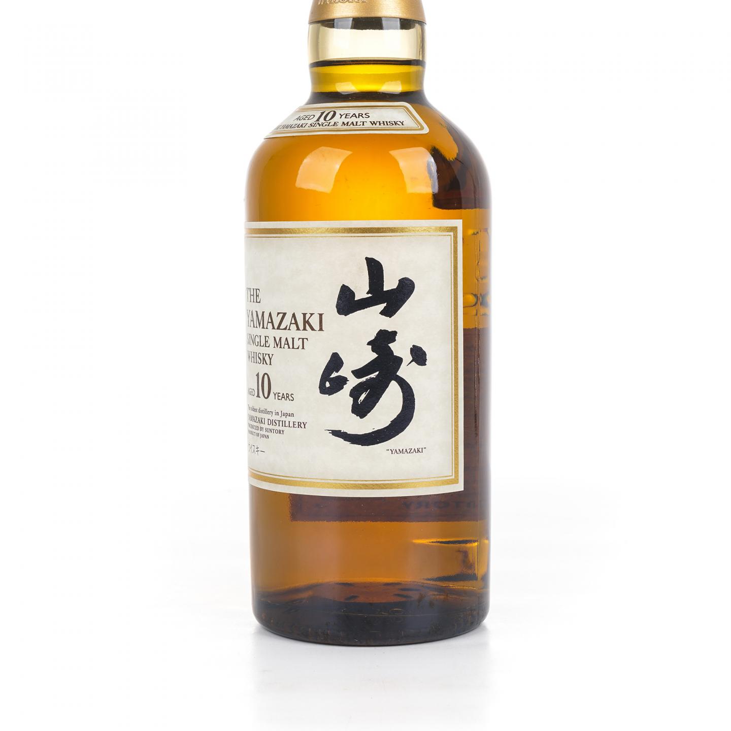 山崎 10年 金花头 Single Malt
