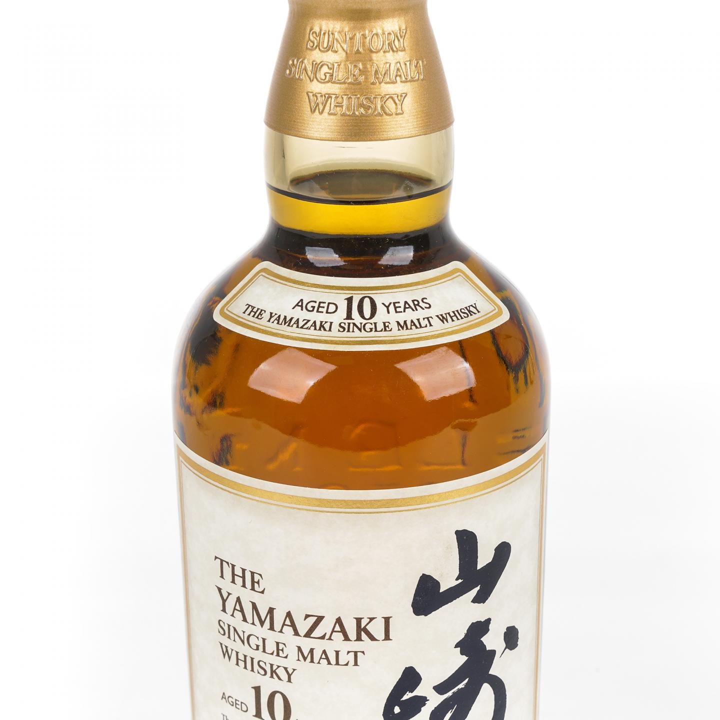山崎 10年 金花头 Single Malt