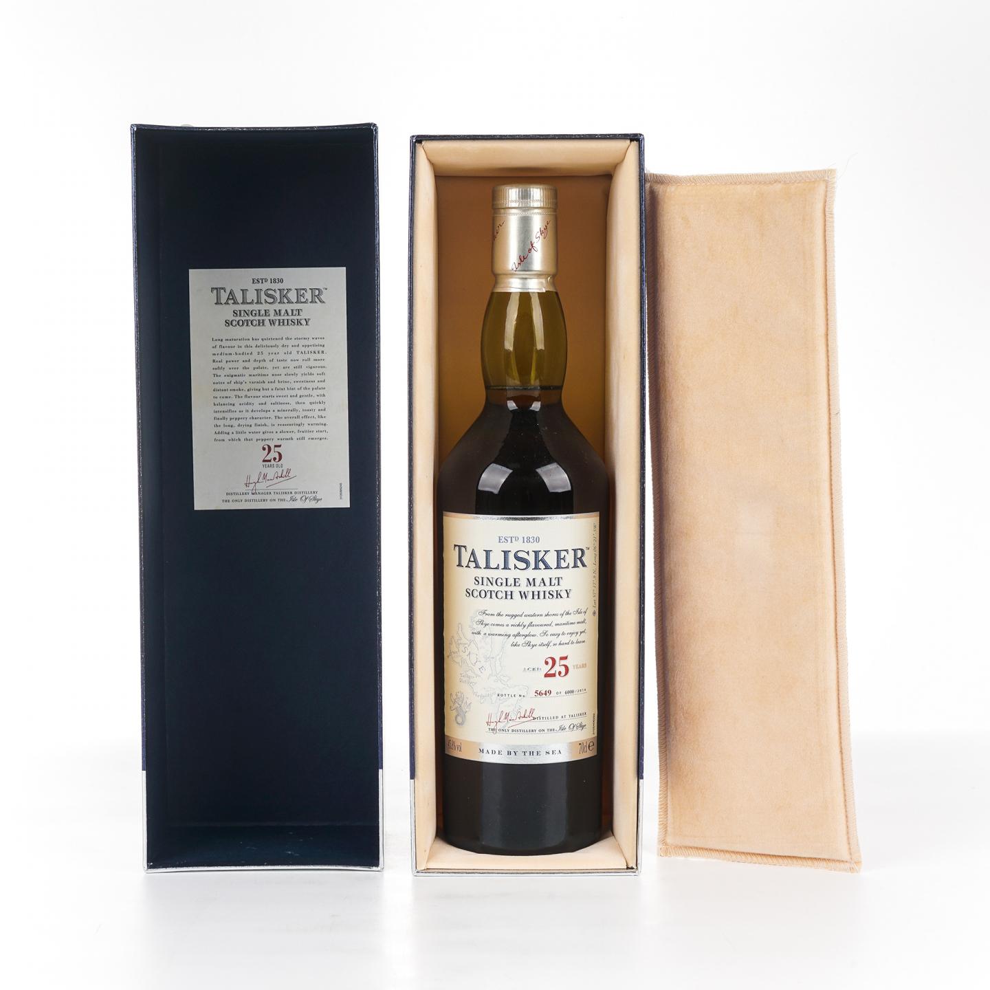 Talisker 泰斯卡 25年 2014版 45.8%