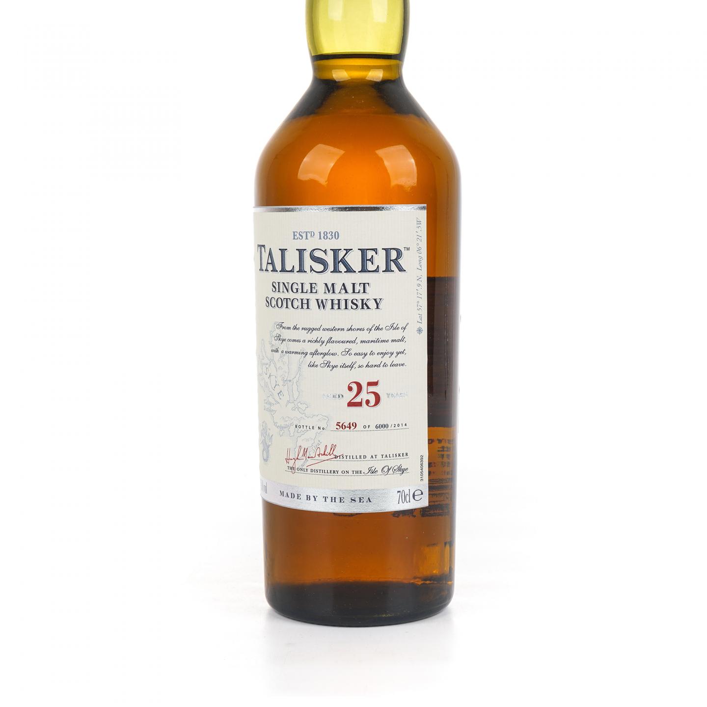 Talisker 泰斯卡 25年 2014版 45.8%