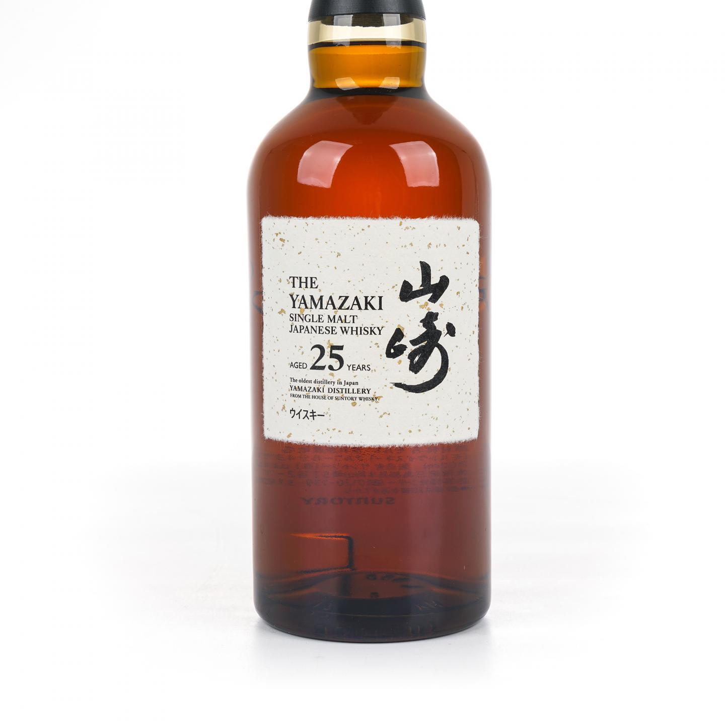 山崎 25年 新版 礼盒 43%