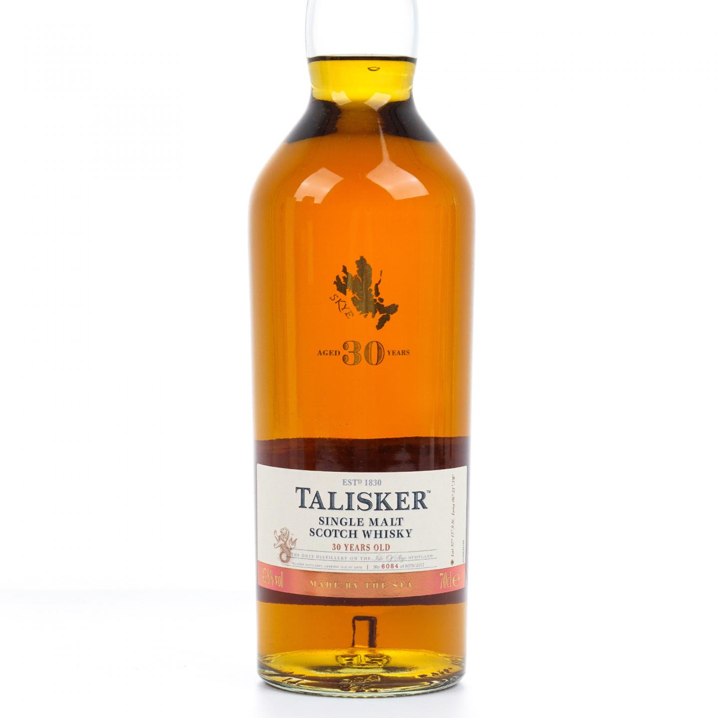 Talisker 泰斯卡 30年 2017 行货 700ml