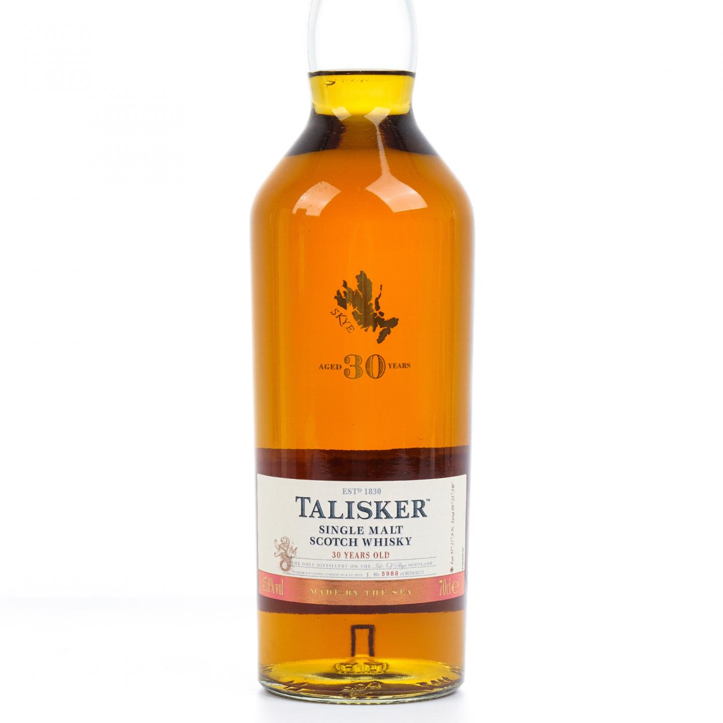 Talisker 泰斯卡 30年 2017 行货 45.8%Vol.