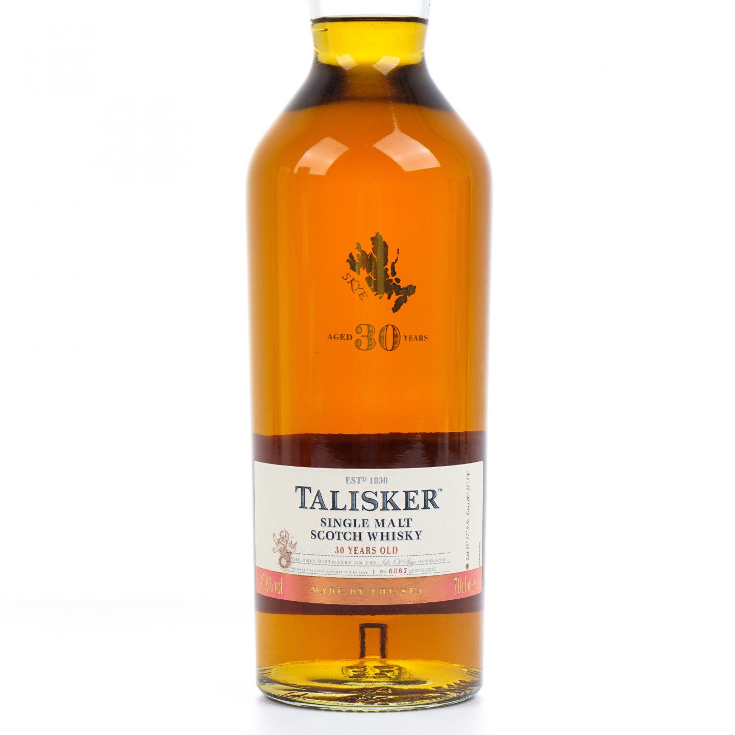 Talisker 泰斯卡 30年 2017 行货 700ML