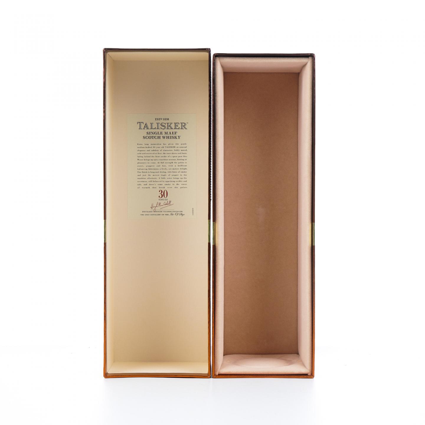 Talisker 泰斯卡 30年 2017 行货 700ML