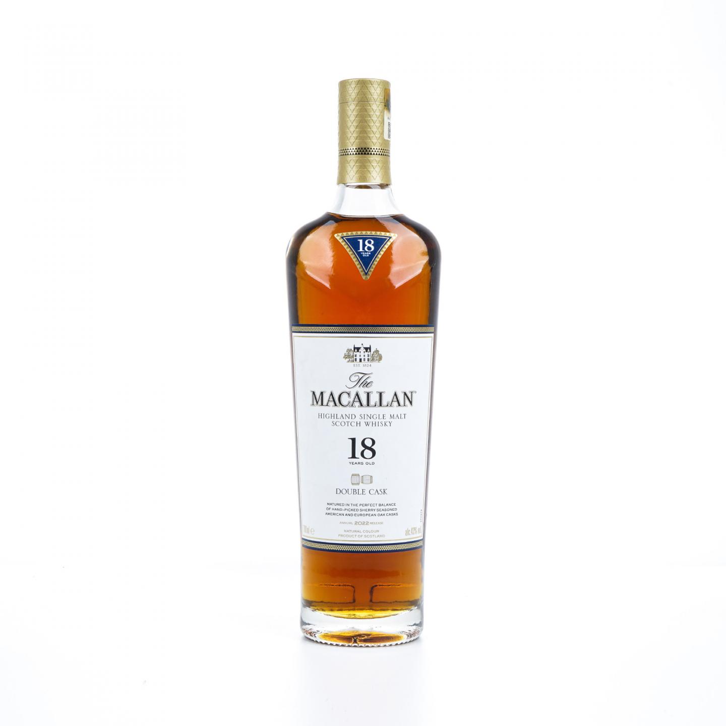 【附X光图】Macallan 麦卡伦 18年 Double Cask 2022